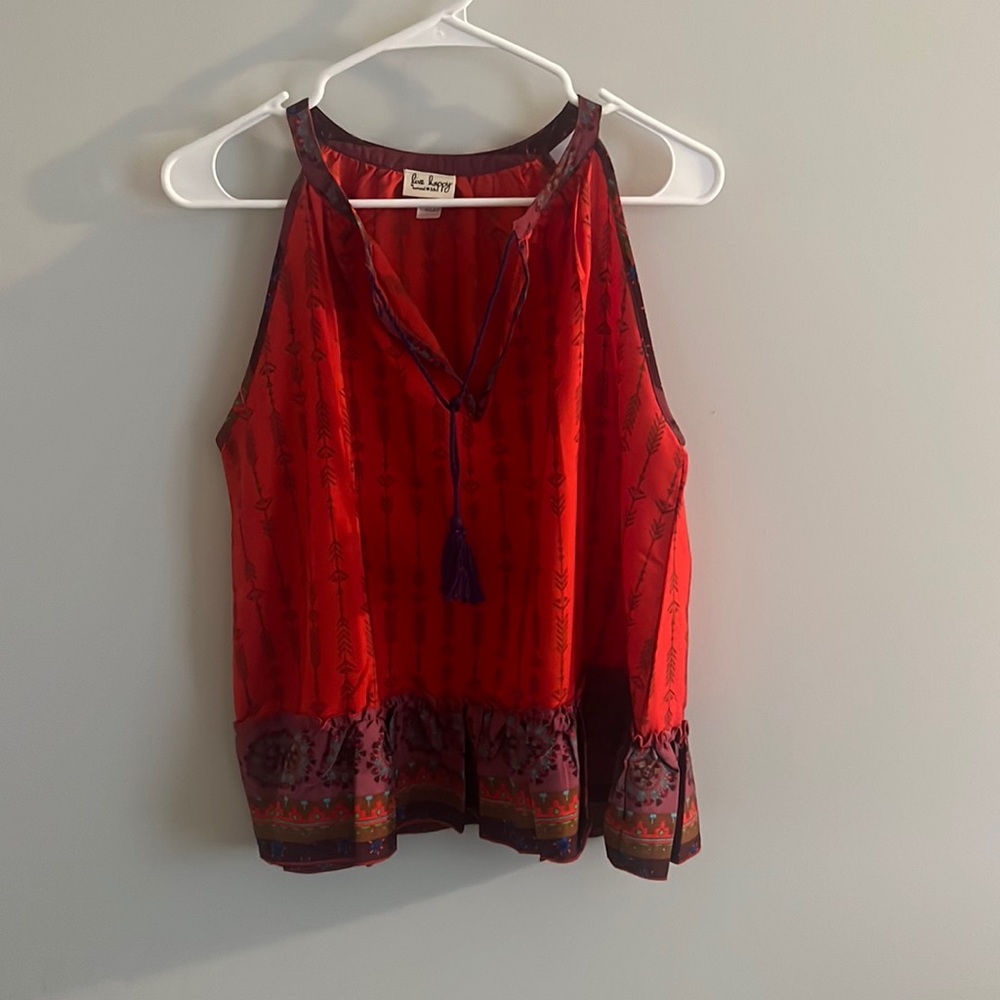 Natural Life Boho Top; SZ Medium